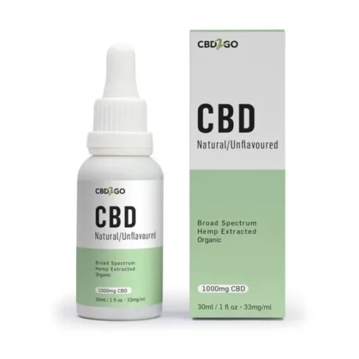 Broad Spectrum Organic CBD Oil ? 1000mg